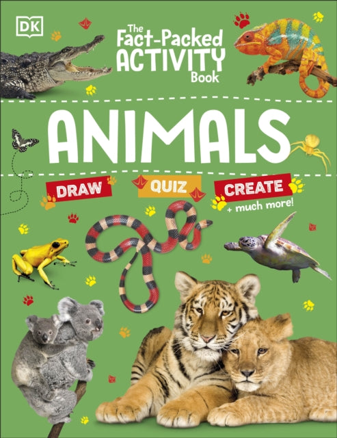 Book cover of: Fact-Packed Activity Book: Animals. By: DK Publishing