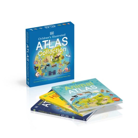 Book cover of: Children's Illustrated Atlas Collection. By: DK Publishing