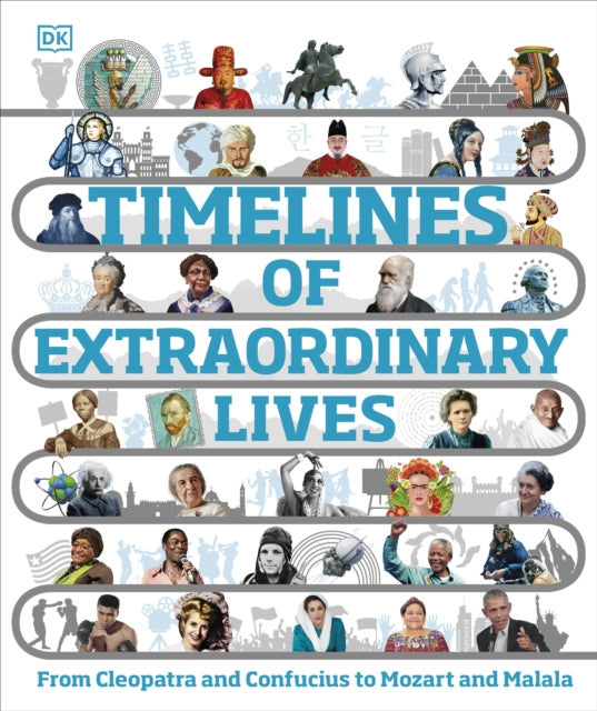 Book cover of: Timelines of Extraordinary Lives. By: DK Publishing