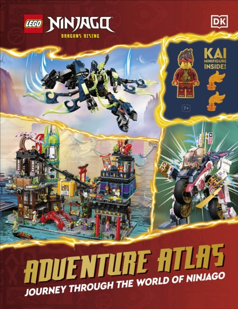 LEGO Ninjago Dragons Rising Adventure Atlas, Journey Through the World of Ninjago