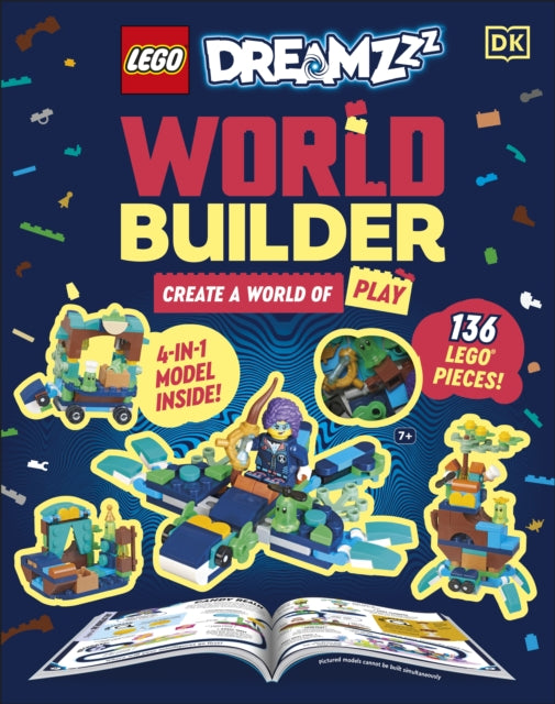 LEGO DreamZzz World Builder, Create a World of Play with 4-in-1 Model and 150+ Build Ideas! 9780241712467 DK Publishing