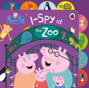 Peppa Pig: I Spy at the Zoo, Tabbed Board Book