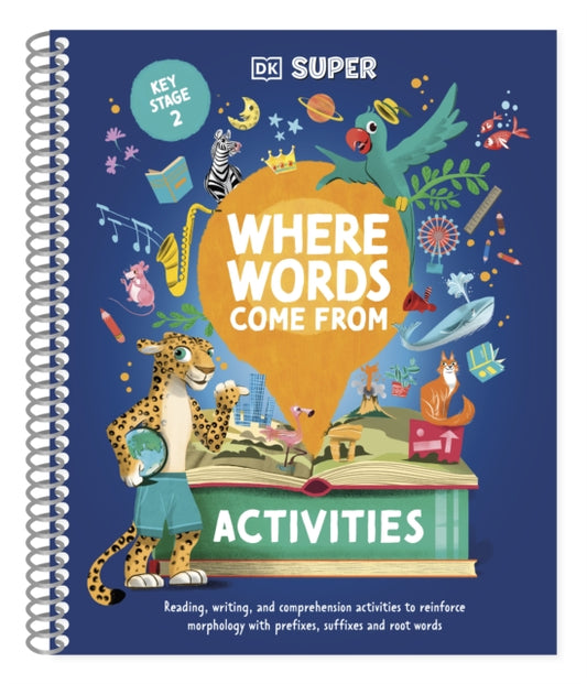 Book cover of: DK Super Where Words Come From Activities. By: DK Publishing