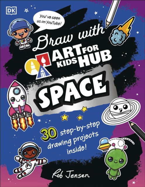 Draw with Art for Kids Hub Space 9780241724170 Art For Kids Hub