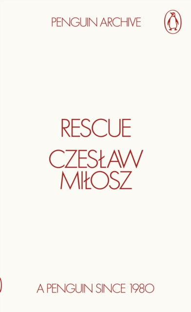 Rescue 9780241752395 Czeslaw Milosz