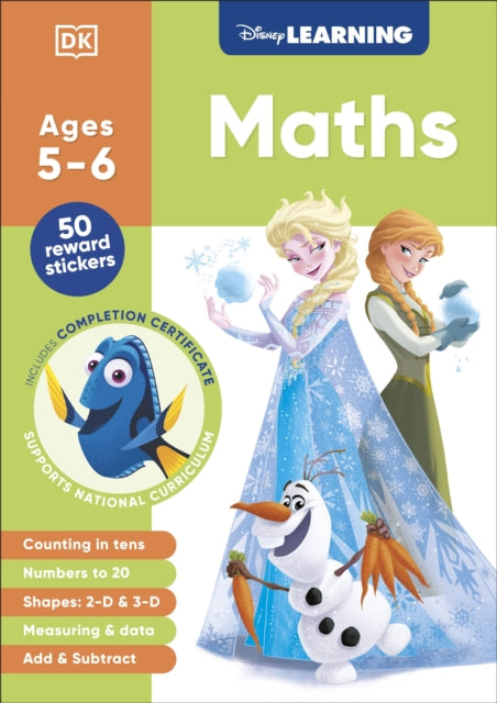 Book cover of: Disney Learning Maths (Ages 5-6)