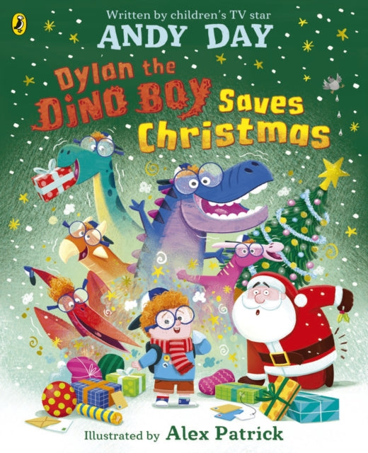 Book cover of: Dylan the Dino Boy Saves Christmas
