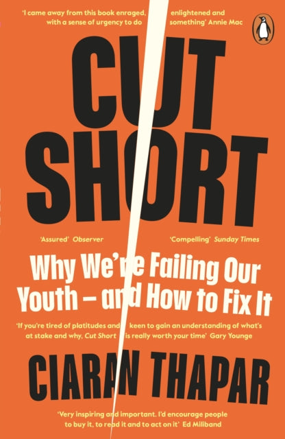 Book cover of: Cut Short. By: Ciaran Thapar