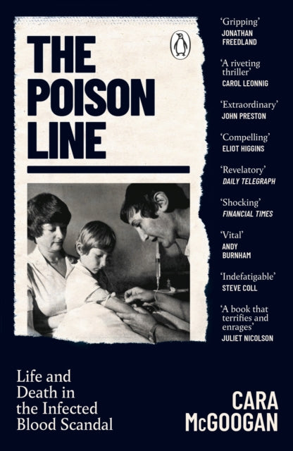 Book cover of: Poison Line. By: Cara McGoogan