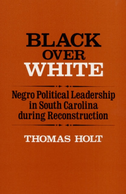 Book cover of: Black Over White. By: Thomas Holt