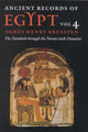 Book cover of: Ancient Records of Egypt. By: James Henry Breasted