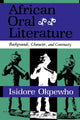Book cover of: African Oral Literature