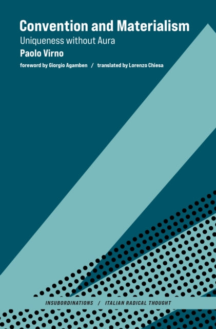 Book cover of: Convention and Materialism. By: Paolo Virno