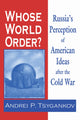 Book cover of: Whose World Order?