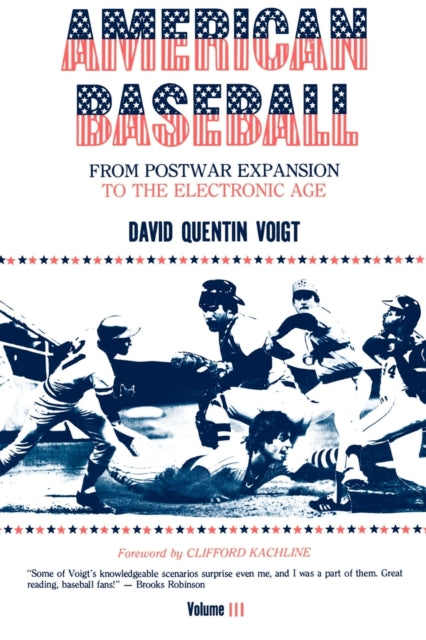 Book cover of: American Baseball. Vol. 3. By: David Voigt