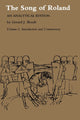 Book cover of: Song of Roland. By: Gerard J. Brault