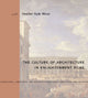Book cover of: Culture of Architecture in Enlightenment Rome. By: Heather Hyde Minor