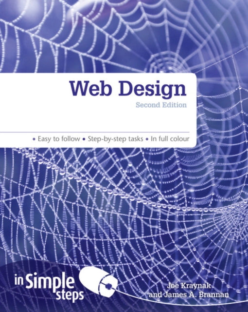 Book cover of: Web Design In Simple Steps. By: Josh Hill