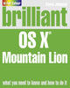 Book cover of: Brilliant OS X Mountain Lion