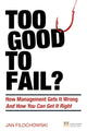 Book cover of: Too Good To Fail?. By: FILOCHOWSKI, JAN