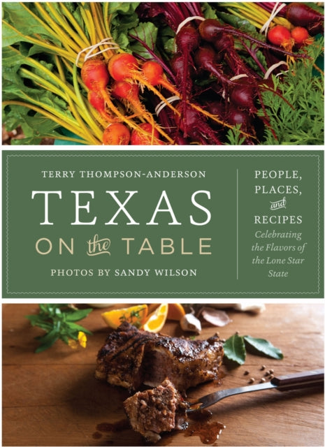 Book cover of: Texas on the Table. By: Terry Thompson-Anderson