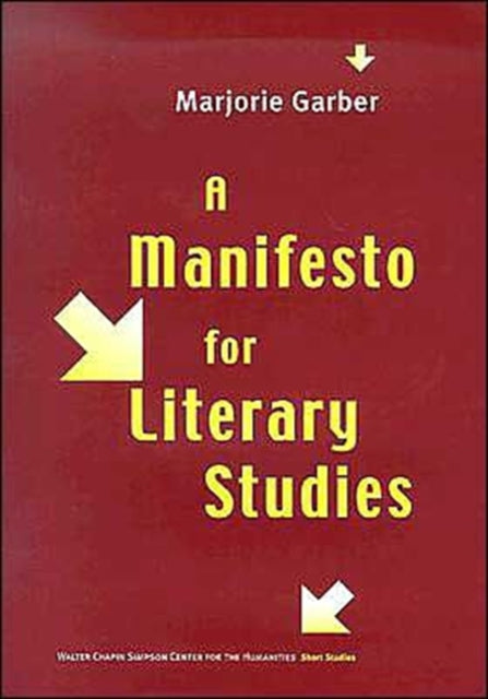 Book cover of: Manifesto for Literary Studies
