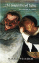 Book cover of: Linguistics of Lying and Other Essays