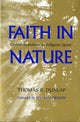 Book cover of: Faith in Nature. By: Thomas R. Dunlap