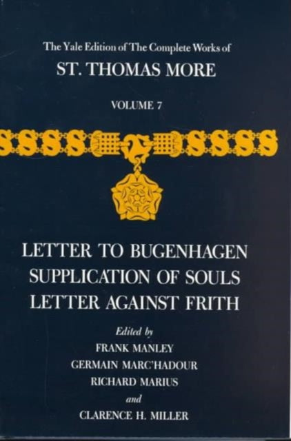 Book cover of: Yale Edition of The Complete Works of St. Thomas More. By: Thomas More