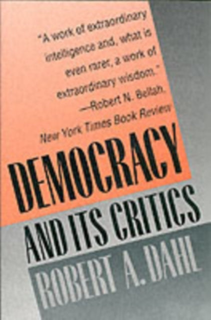 Book cover of: Democracy and Its Critics