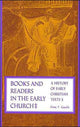 Book cover of: Books and Readers in the Early Church. By: Harry Y. Gamble