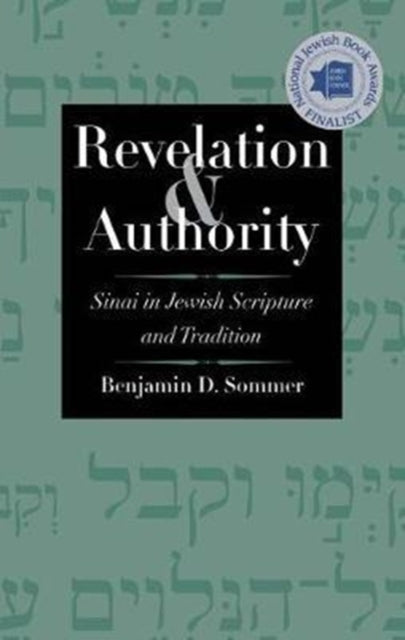 Book cover of: Revelation and Authority. By: Benjamin D. Sommer