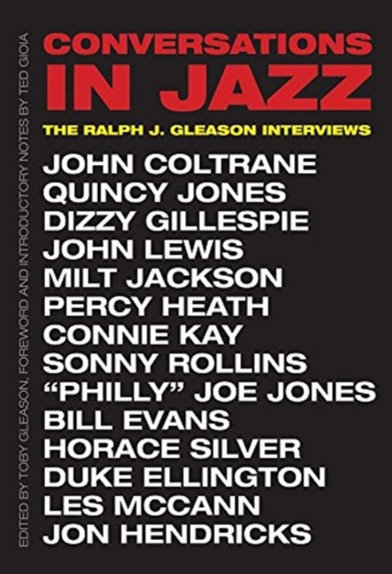 Book cover of: Conversations in Jazz. By: Ralph J. Gleason