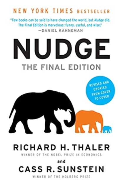 Book cover of: Nudge. By: Richard H. Thaler