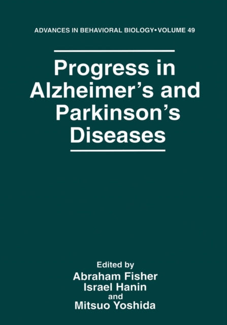 Book cover of: Progress in Alzheimer’s and Parkinson’s Diseases