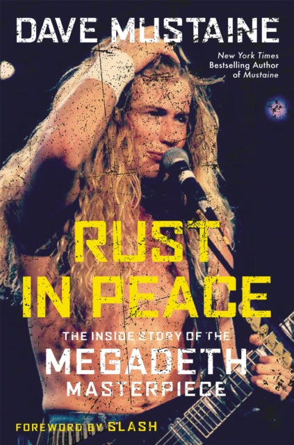 Book cover of: Rust in Peace. By: Dave Mustaine
