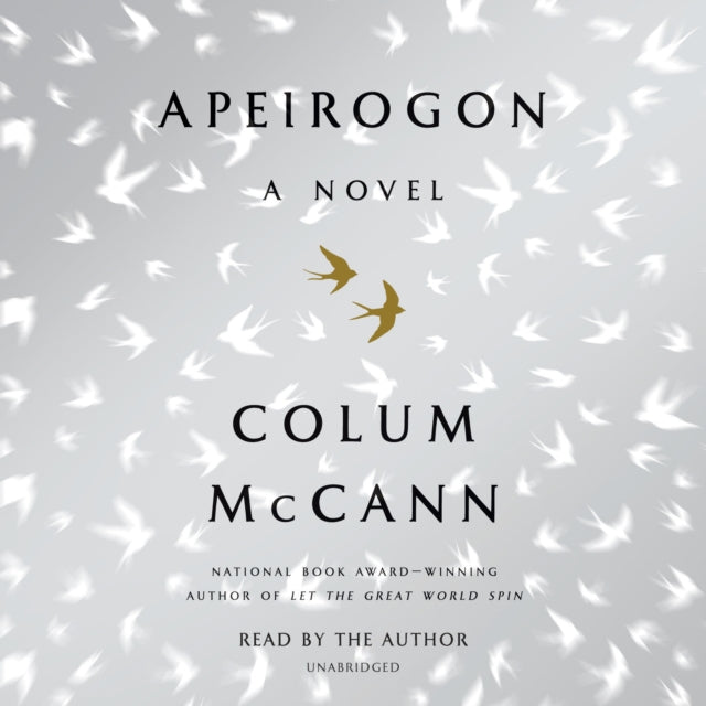 Book cover of: Apeirogon. By: Colum McCann