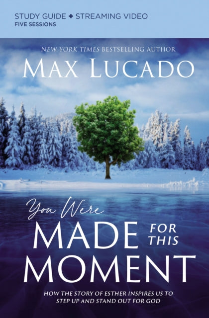 Book cover of: You Were Made for This Moment Bible Study Guide plus Streaming Video. By: Max Lucado