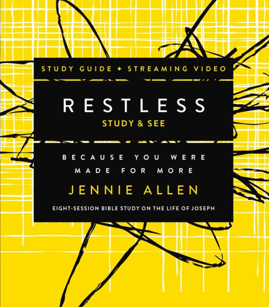 Book cover of: Restless Bible Study Guide plus Streaming Video, Updated Edition. By: Jennie Allen