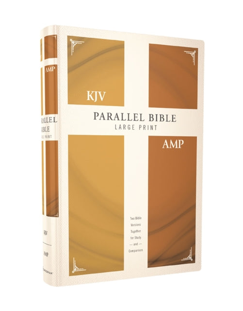 Book cover of: KJV, Amplified, Parallel Bible, Large Print, Hardcover, Red Letter