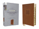 Book cover of: NASB, Personal Size Bible, Large Print, Leathersoft, Brown, Red Letter, 1995 Text, Thumb Indexed, Comfort Print