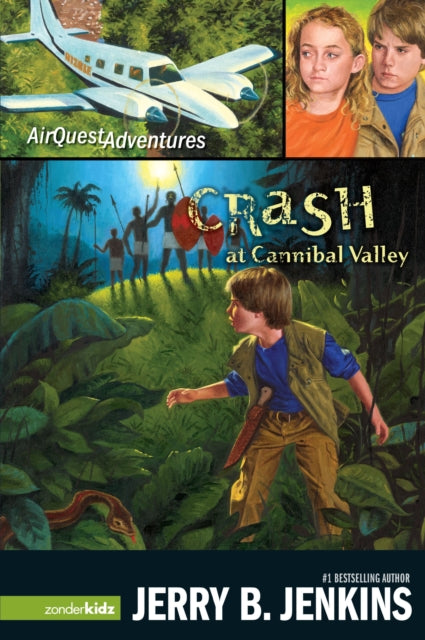 Book cover of: Crash at Cannibal Valley. By: Jerry B. Jenkins