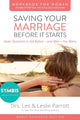 Book cover of: Saving Your Marriage Before It Starts Workbook for Women Updated. By: Les Parrott III