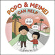 Book cover of: Popo & Meimei Can Help. By: Cathy Wu