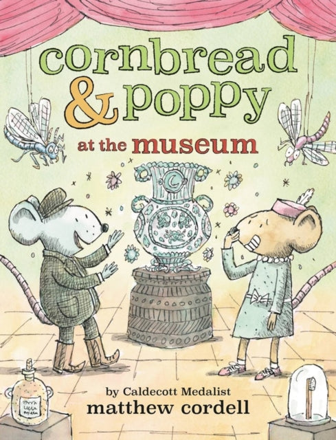 Book cover of: Cornbread & Poppy at the Museum. By: Matthew Cordell