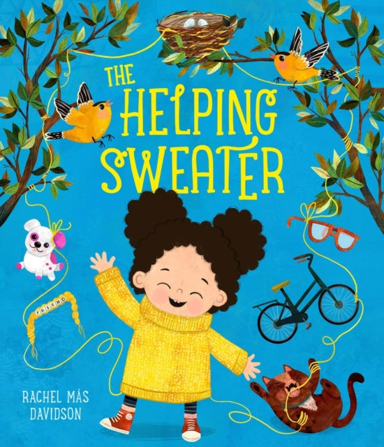 Book cover of: Helping Sweater. By: Rachel Más Davidson
