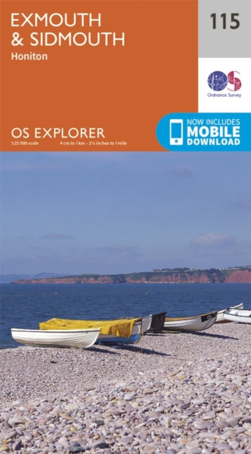 Book cover of: Exmouth and Sidmouth. By: Ordnance Survey