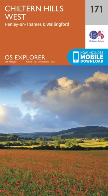 Book cover of: Chiltern Hills West, Henley-on-Thames and Wallingford. By: Ordnance Survey