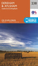 Book cover of: East Dereham and Aylsham. By: Ordnance Survey