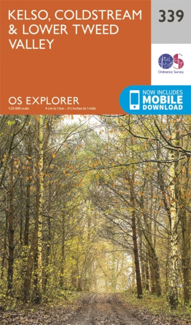 Book cover of: Kelso, Coldstream and Lower Tweed Valley. By: Ordnance Survey